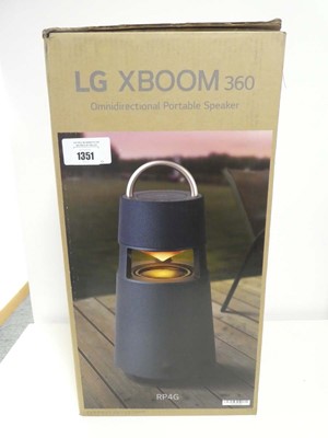 Lot LG XBOOM 360 Omnidirectional portable...