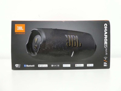 Lot JBL Charge5 Wi-Fi portable bluetooth speaker,...