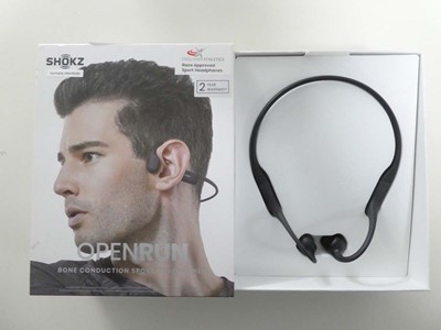 Lot SHOKZ OpenRun bone conduction sport headphones,...