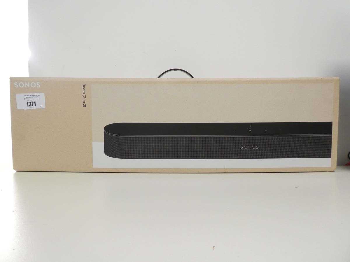 Lot SONOS Beam (Gen 2) Smart Soundbar, boxed