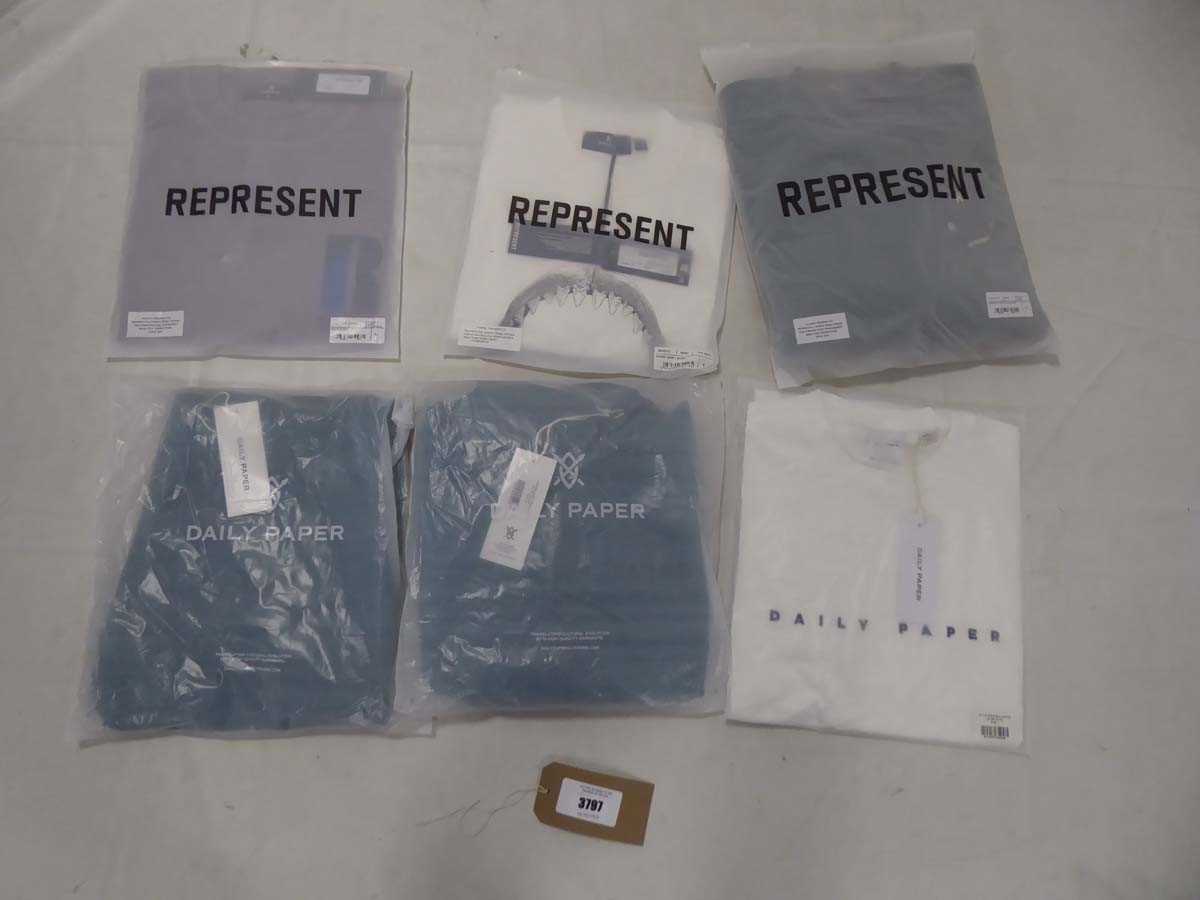 Lot 3797 - Selection of Daily Paper and Represent clothing