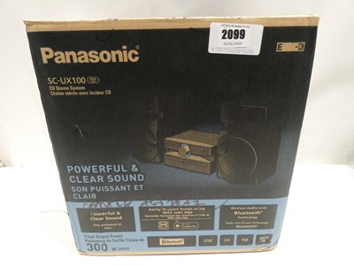 Lot 2099 - Panasonic SC-UX100 CD HiFi System