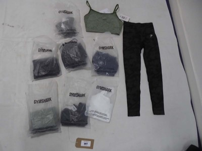 Lot Selection of Gym Shark sportswear