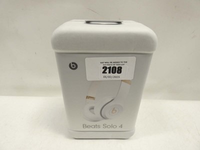 Lot 2108 - *Sealed* Beats Solo 4 White wireless headphones