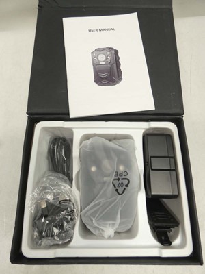 Lot 2115 - Bodycam with box and accesories