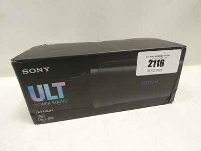 Lot 2116 - Sony ULT Field 1 bluetooth speaker