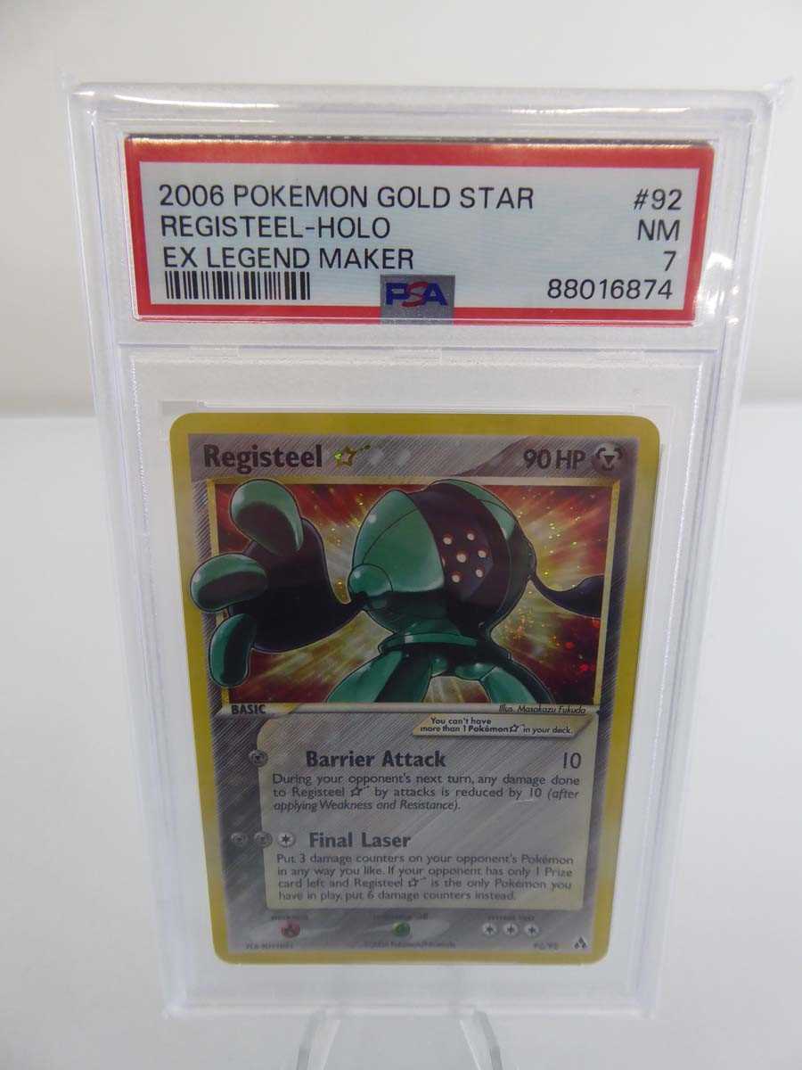 Lot 2006 Pokémon Gold Star Registeel – Holo EX...