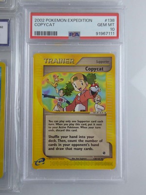 Lot 6 Assorted Graded Pokémon Cards to include...