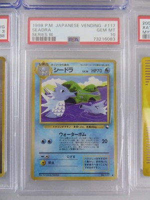 Lot 7 Assorted Graded Pokémon Cards to include...