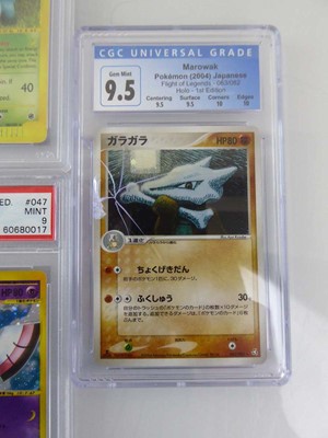 Lot 7 Assorted Graded Pokémon Cards to include...