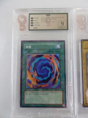 Lot x5 Assorted Graded Yu-Gi-Oh Cards to include...