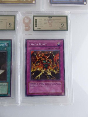 Lot x5 Assorted Graded Yu-Gi-Oh Cards to include...