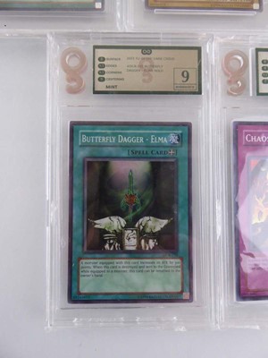 Lot x5 Assorted Graded Yu-Gi-Oh Cards to include...