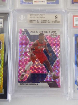 Lot x8 Assorted Graded Sports Trading Cards to...