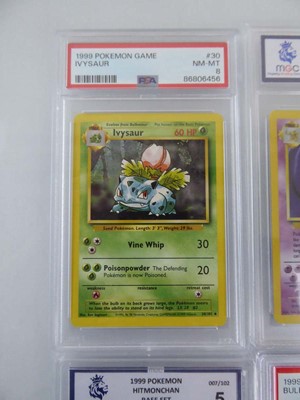 Lot x4 Assorted Graded Pokémon Cards to Include...