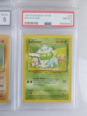 Lot x4 Assorted Graded Pokémon Cards to Include...