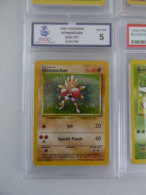 Lot x4 Assorted Graded Pokémon Cards to Include...