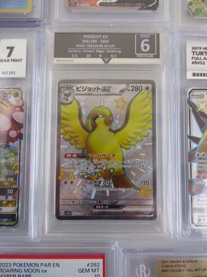 Lot x11 Assorted Graded Pokémon Cards to include...