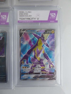 Lot x8 Assorted Graded Pokémon Cards to include...