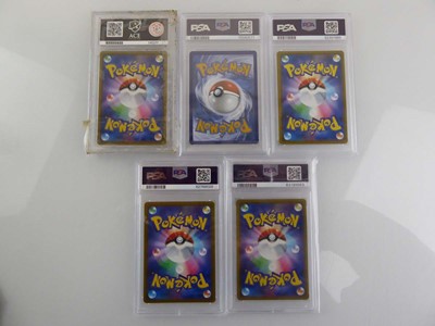 Lot x5 Assorted Graded Pokémon Cards to include...