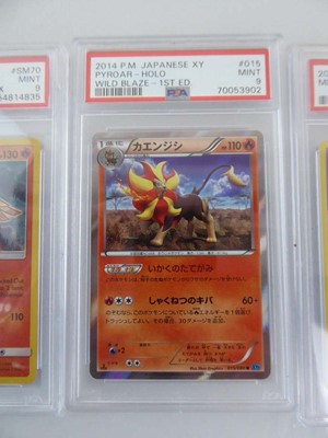 Lot x3 Graded Pokémon Cards to Include 2017...