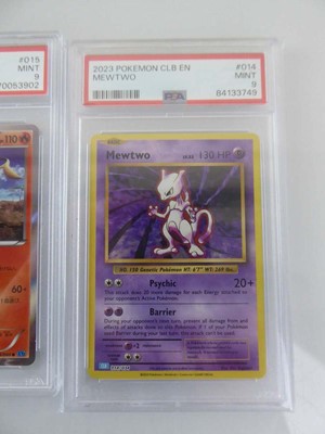 Lot x3 Graded Pokémon Cards to Include 2017...