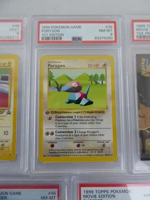 Lot x7 Assorted Graded Pokémon Cards to include...