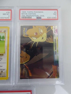 Lot x7 Assorted Graded Pokémon Cards to include...