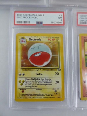 Lot x7 Assorted Graded Pokémon Cards to include...