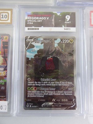 Lot x7 Graded Pokémon Cards to include 2023...