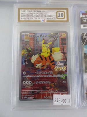 Lot x7 Graded Pokémon Cards to include 2023...