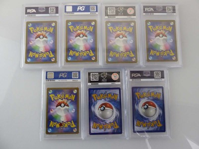 Lot x7 Graded Pokémon Cards to include 2023...