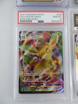 Lot x4 Assorted Graded Pokémon Cards to include...