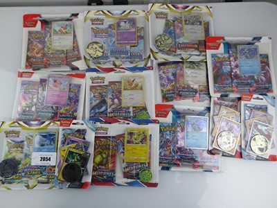 Lot 10 Assorted Pokémon 3 Pack Booster Blister...