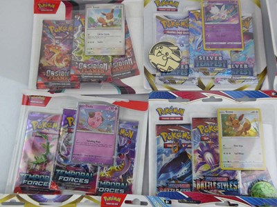 Lot 10 Assorted Pokémon 3 Pack Booster Blister...