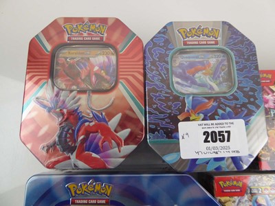 Lot 2x Pokémon Paldea Legends Tins, 1x Pokémon...