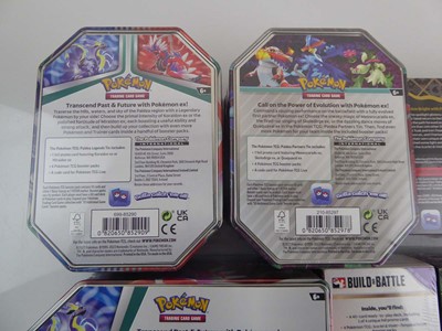 Lot 2x Pokémon Paldea Legends Tins, 1x Pokémon...