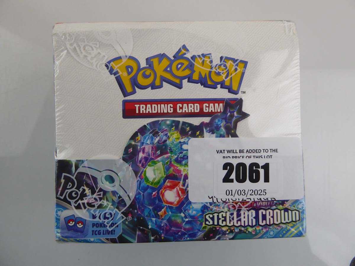 Lot Pokémon Scarlet & Violet Stellar Crown Booster...