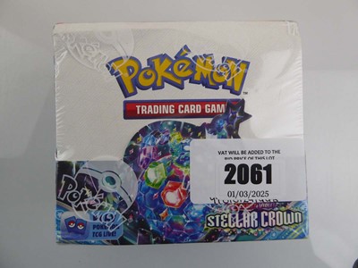 Lot Pokémon Scarlet & Violet Stellar Crown Booster...