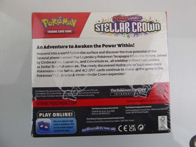 Lot Pokémon Scarlet & Violet Stellar Crown Booster...