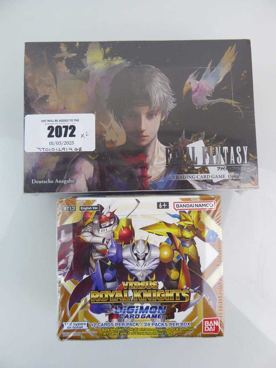 Lot Final Fantasy Opus V11 Booster box (German...