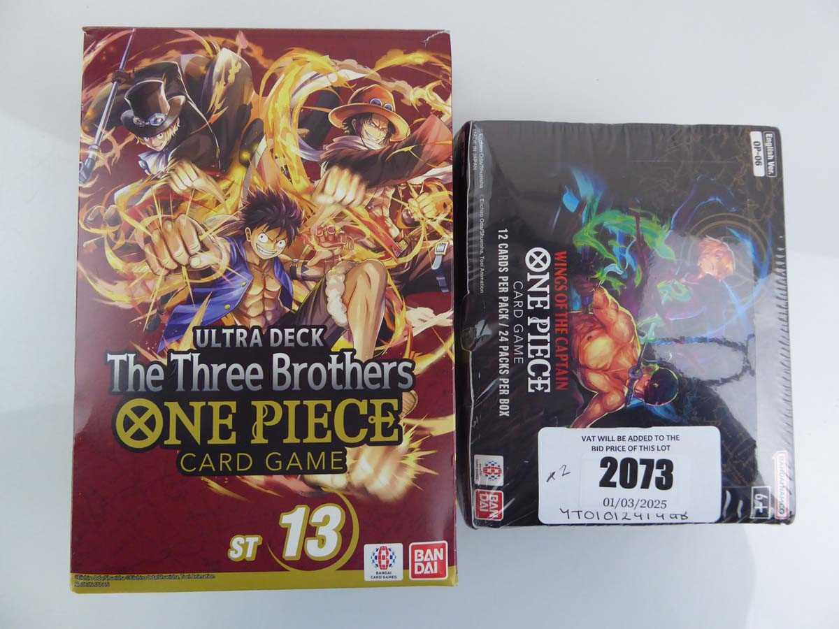 Lot One Piece Wings Of The Captain Booster Box...