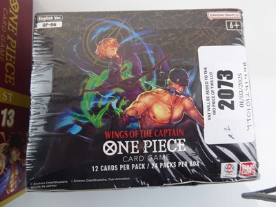 Lot One Piece Wings Of The Captain Booster Box...