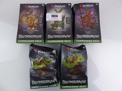 Lot x5 Assorted Magic of the Gathering Bloomburrow...