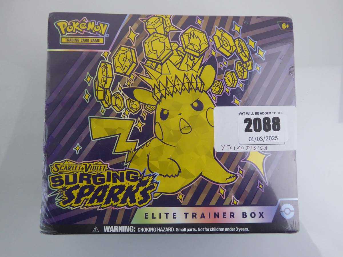 Lot Pokémon Scarlet & Violet Surging Sparks Elite...