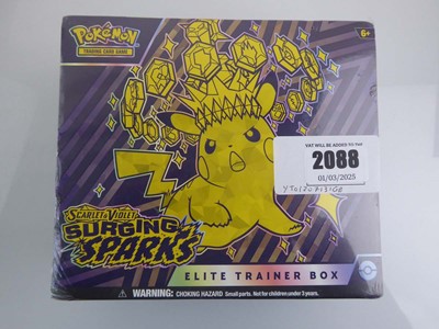 Lot Pokémon Scarlet & Violet Surging Sparks Elite...