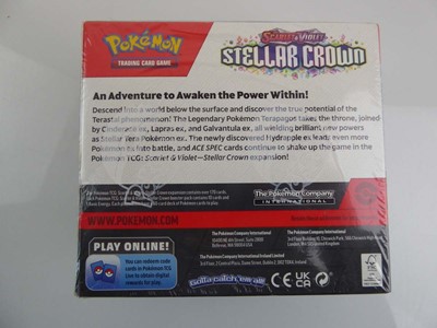 Lot Pokémon Scarlet & Violet Steller Crown Booster...