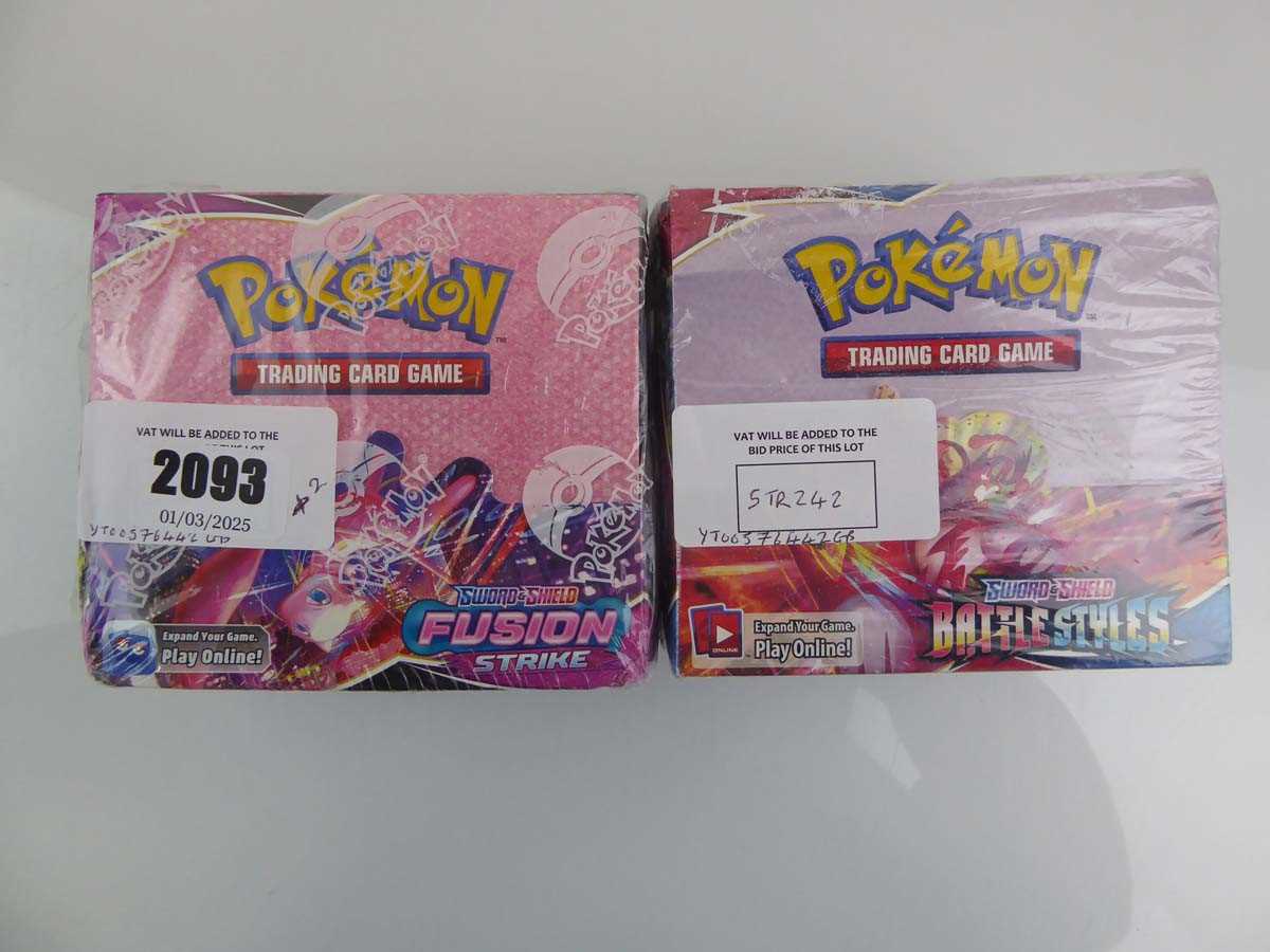 Lot x2 Assorted Pokémon Booster Boxes to include...