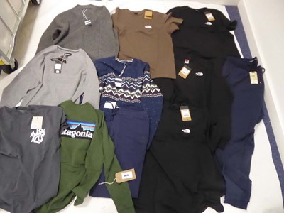 Lot Selection of clothing to include North Face,...