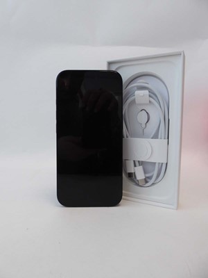 Lot Apple iPhone 16, 128GB, Black, model A3287,...